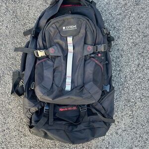Mountain Warehouse Extreme Nevis 65L +15L Large Backpack Black